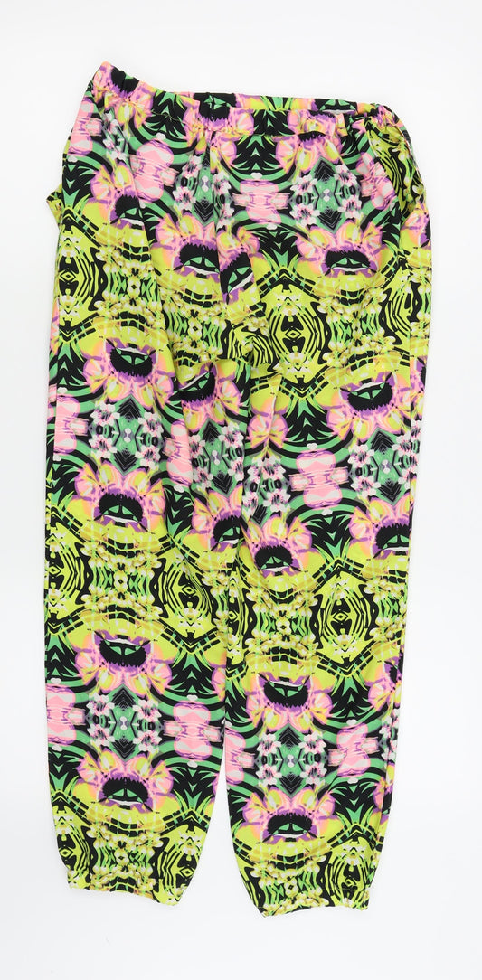 Primark Womens Multicoloured   Trousers  Size 10 L26 in