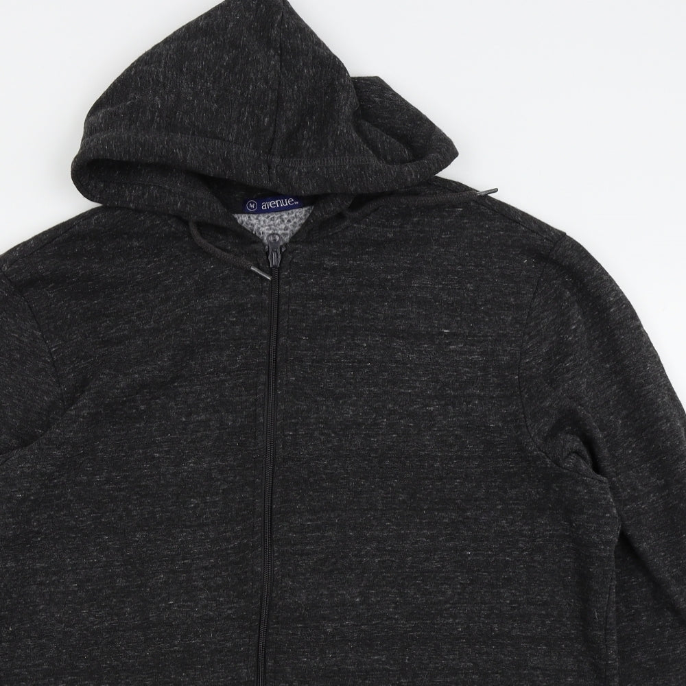 Avenue Mens Grey   Full Zip Jumper Size M