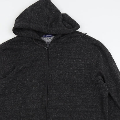 Avenue Mens Grey   Full Zip Jumper Size M