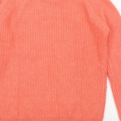Primark Womens Orange   Pullover Jumper Size 4