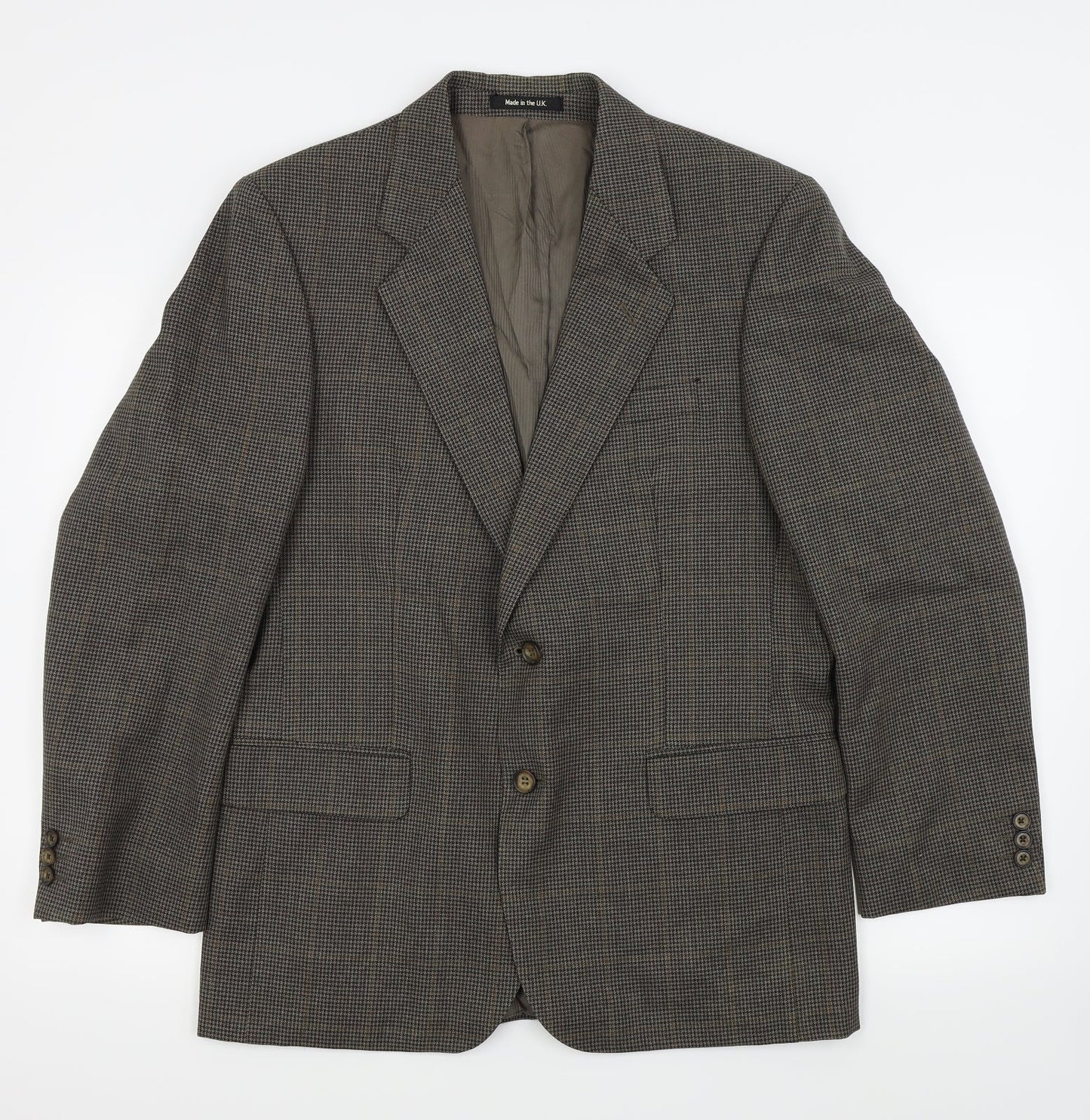 Mens UK Size 40 St michael Regular Brown Suit Jacket