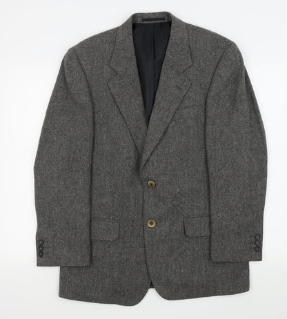 Mens UK Size 38 Debenhams Regular Grey Suit Jacket
