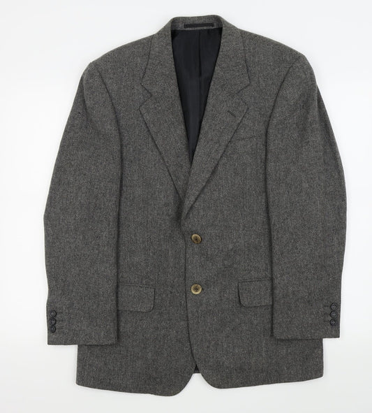 Mens UK Size 38 Debenhams Regular Grey Suit Jacket