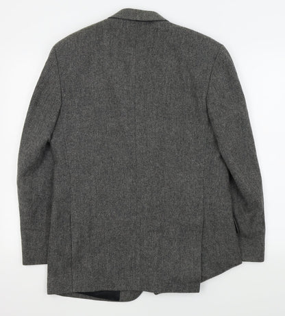 Mens UK Size 38 Debenhams Regular Grey Suit Jacket