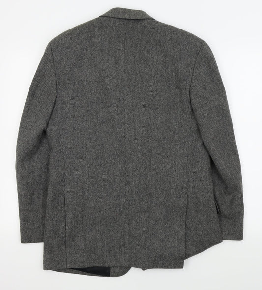 Mens UK Size 38 Debenhams Regular Grey Suit Jacket