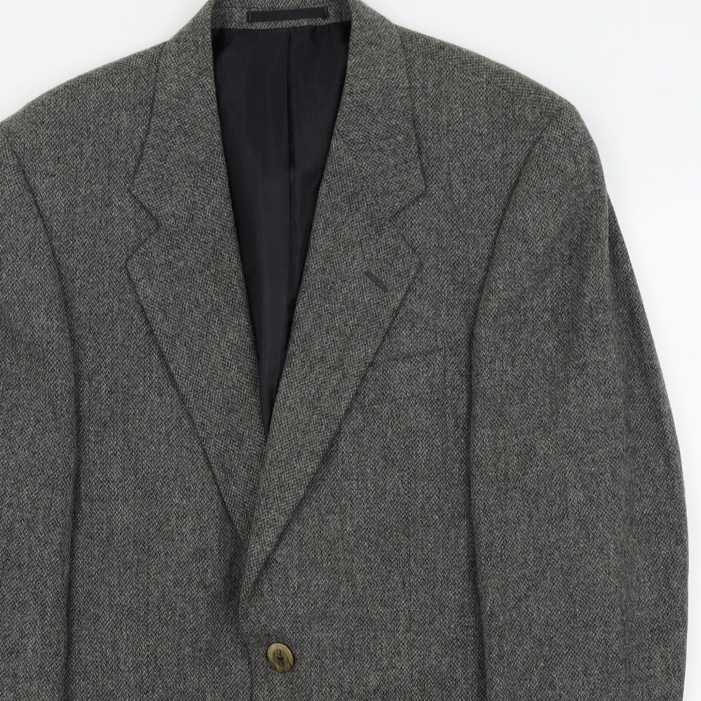 Mens UK Size 38 Debenhams Regular Grey Suit Jacket