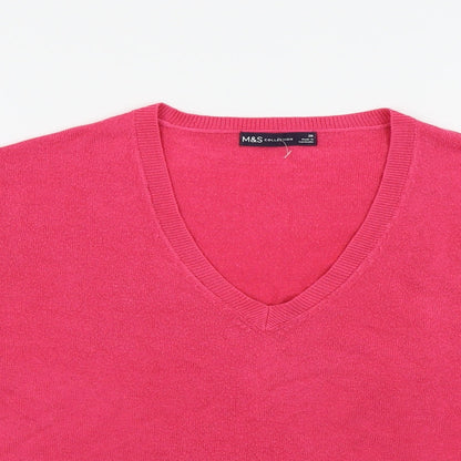 Marks & Spencer Womens Pink   Pullover Sweatshirt Size 20