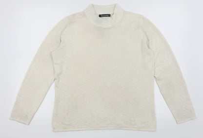 bonmarche Womens White   Basic T-Shirt Size M