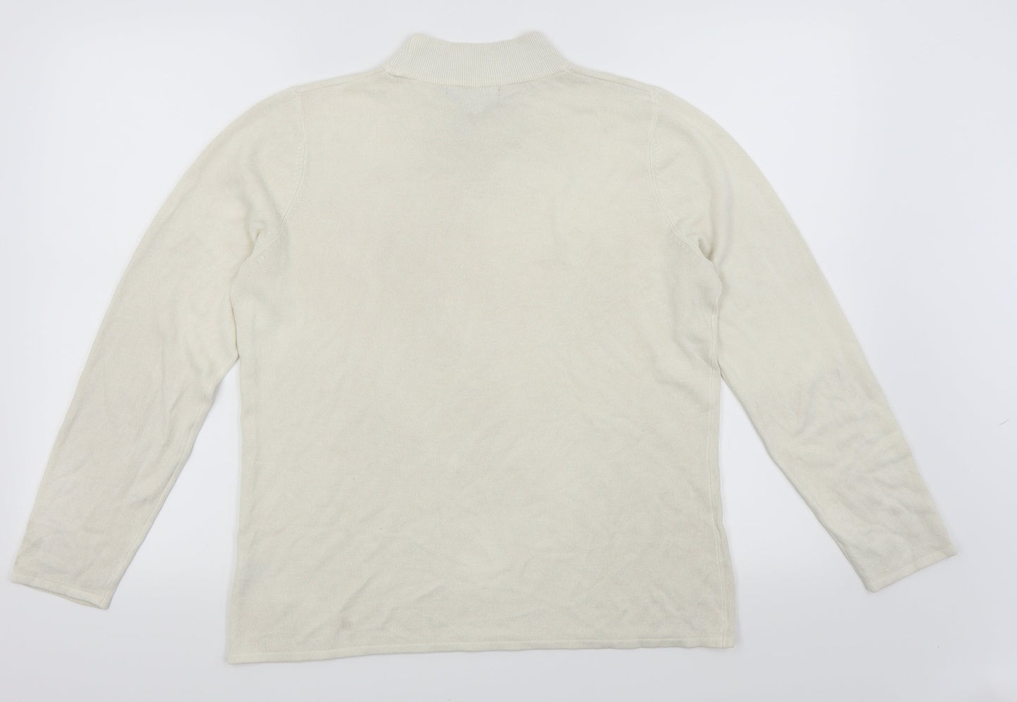 bonmarche Womens White   Basic T-Shirt Size M