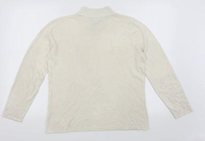 bonmarche Womens White   Basic T-Shirt Size M