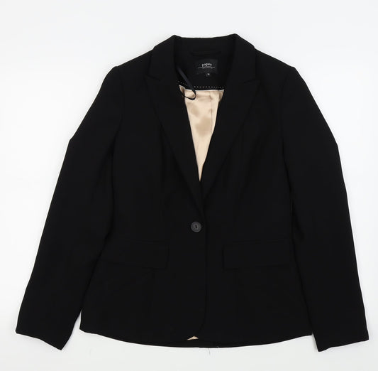 Papaya Womens Black   Jacket Sport Coat Size 12