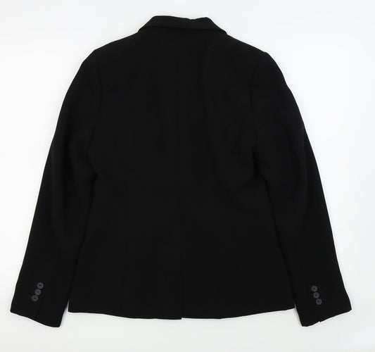Papaya Womens Black   Jacket Sport Coat Size 12
