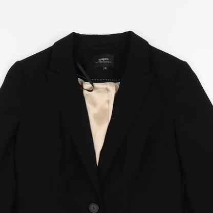 Papaya Womens Black   Jacket Sport Coat Size 12