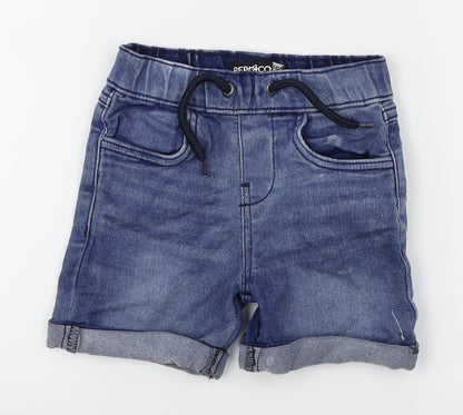 pep &co  Boys Blue   Chino Shorts Size 2-3 Years