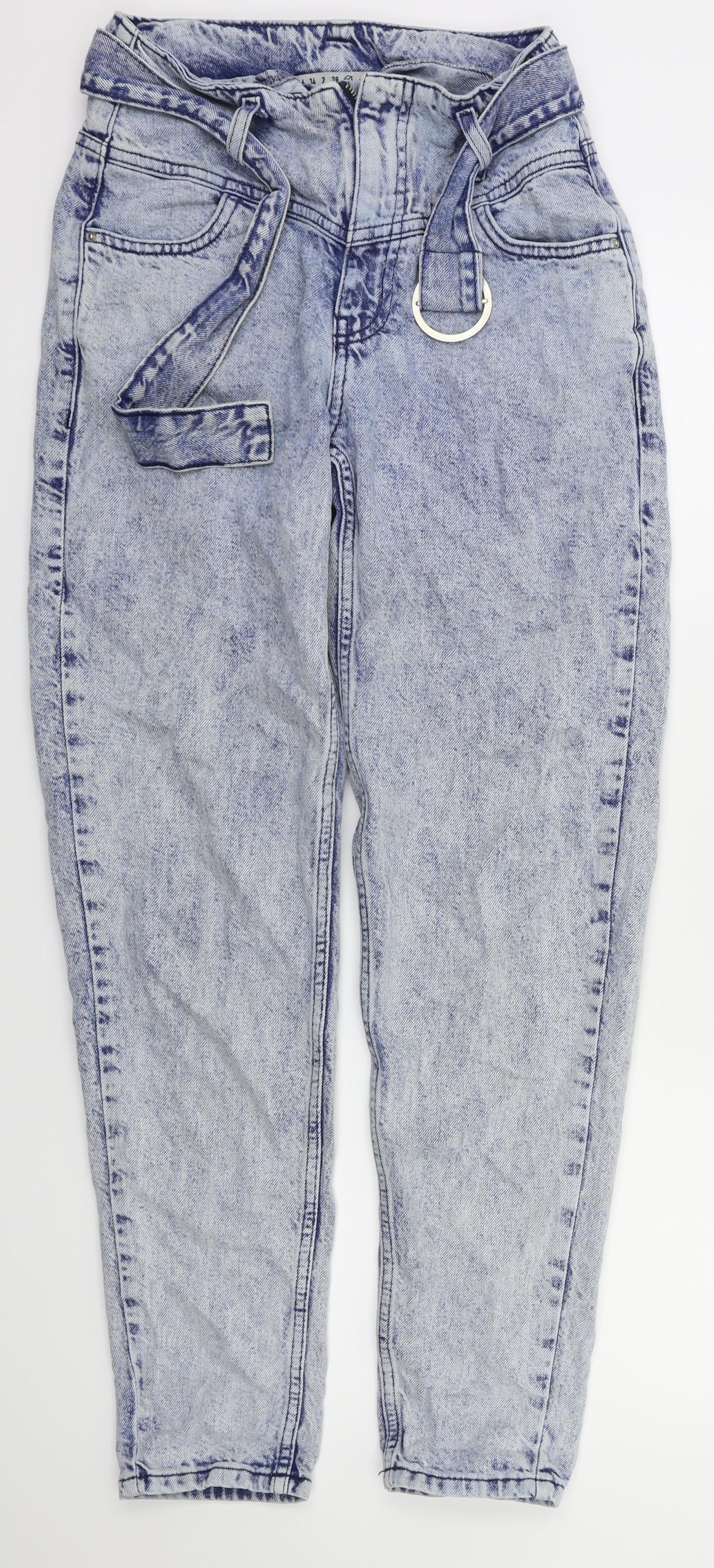 denim &co Womens Blue   Straight Jeans Size 6 L29 in