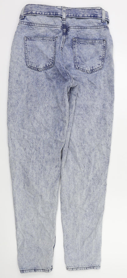 denim &co Womens Blue   Straight Jeans Size 6 L29 in