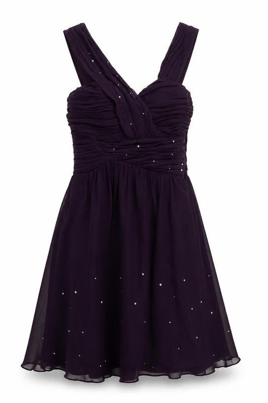 Pixie Lott Womens Purple   Fit & Flare  Size 6