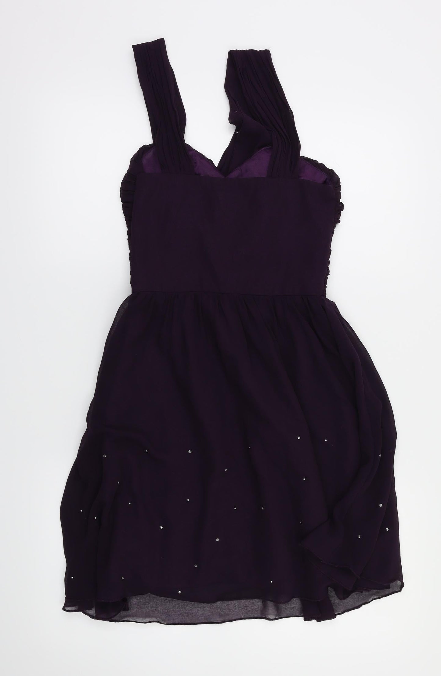 Pixie Lott Womens Purple   Fit & Flare  Size 6