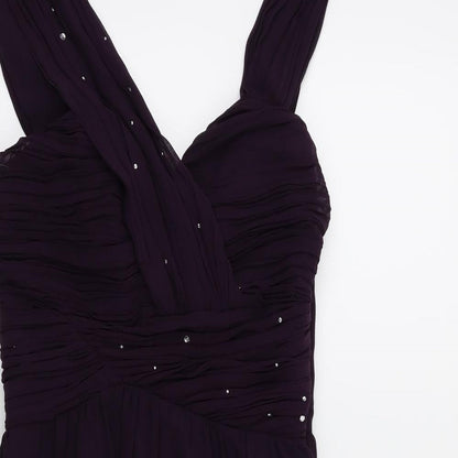 Pixie Lott Womens Purple   Fit & Flare  Size 6