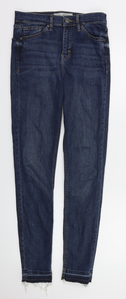 Topshop  Womens Blue   Skinny Jeans Size 29 in L32 in