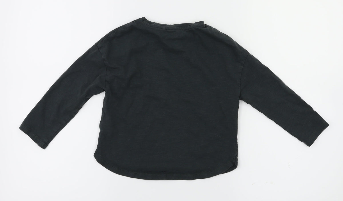Next Girls Green   Basic T-Shirt Size 4 Years