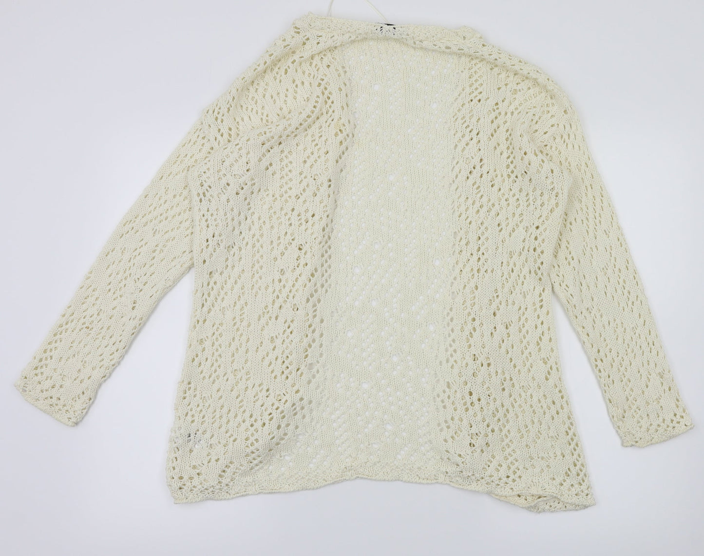F&F Womens Ivory   Cardigan Jumper Size 10