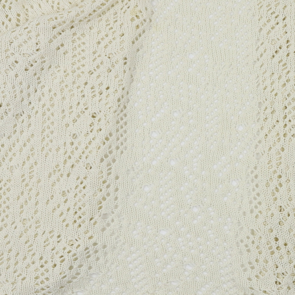 F&F Womens Ivory   Cardigan Jumper Size 10