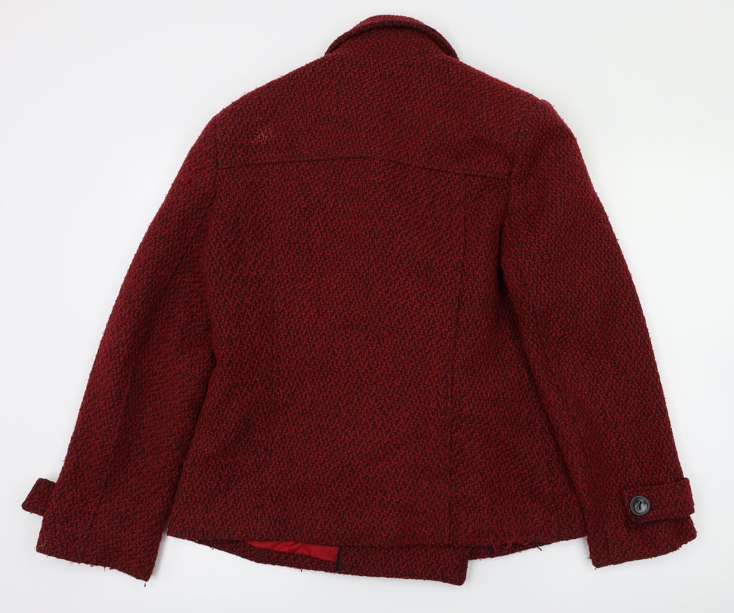 Monaco Womens Red   Jacket Coat Size 12