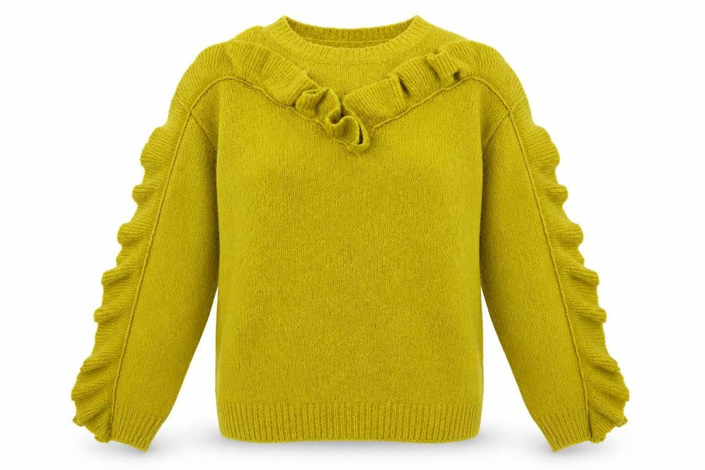 George Womens Yellow   Pullover Jumper Size 8