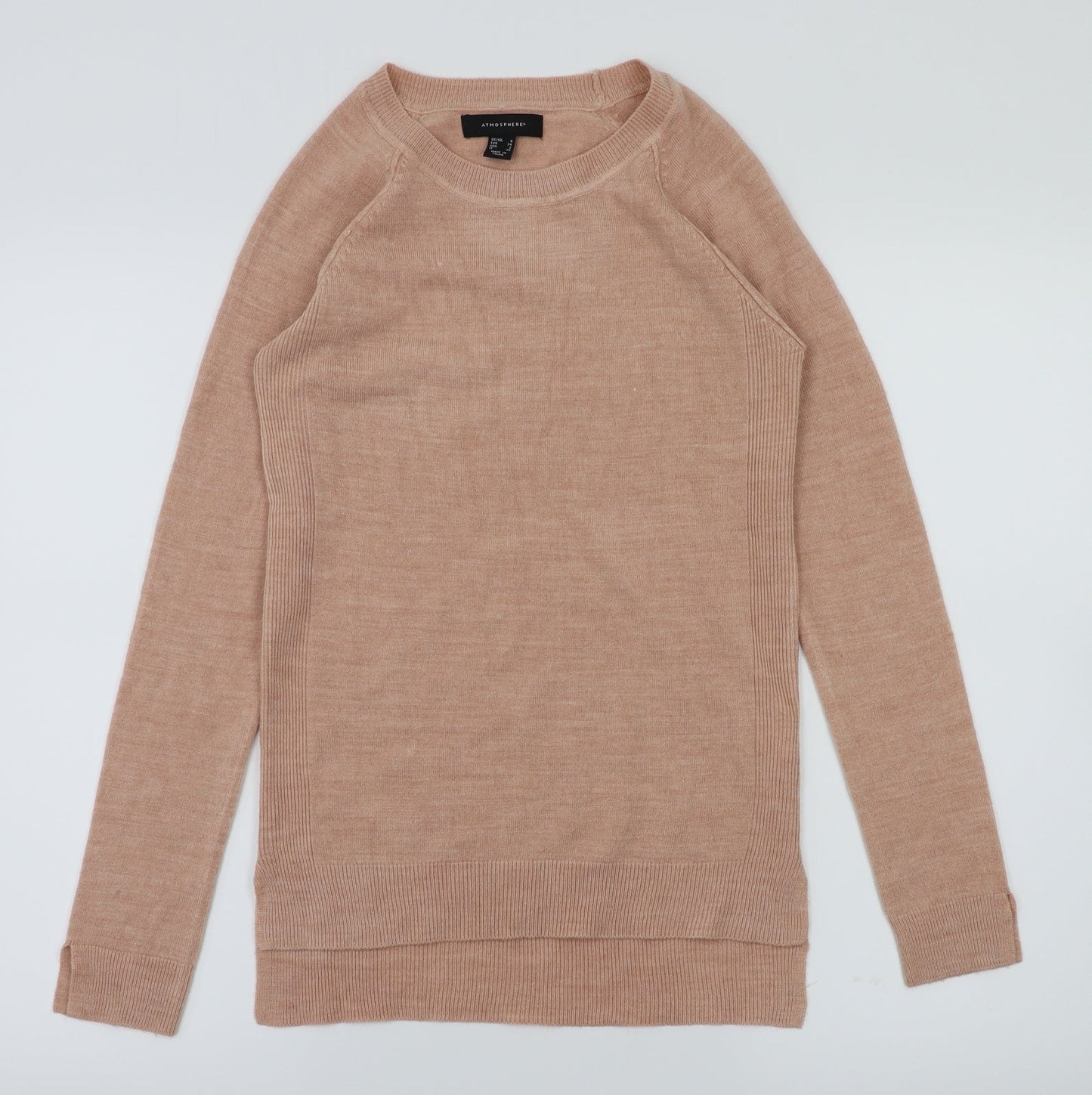 primark  Womens Pink Houndstooth  Basic T-Shirt Size 6