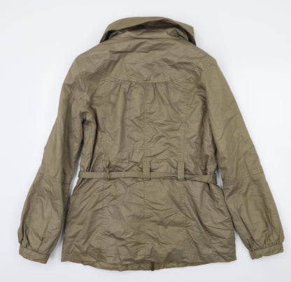 New Look  Womens Gold   Jacket Coat Size 10