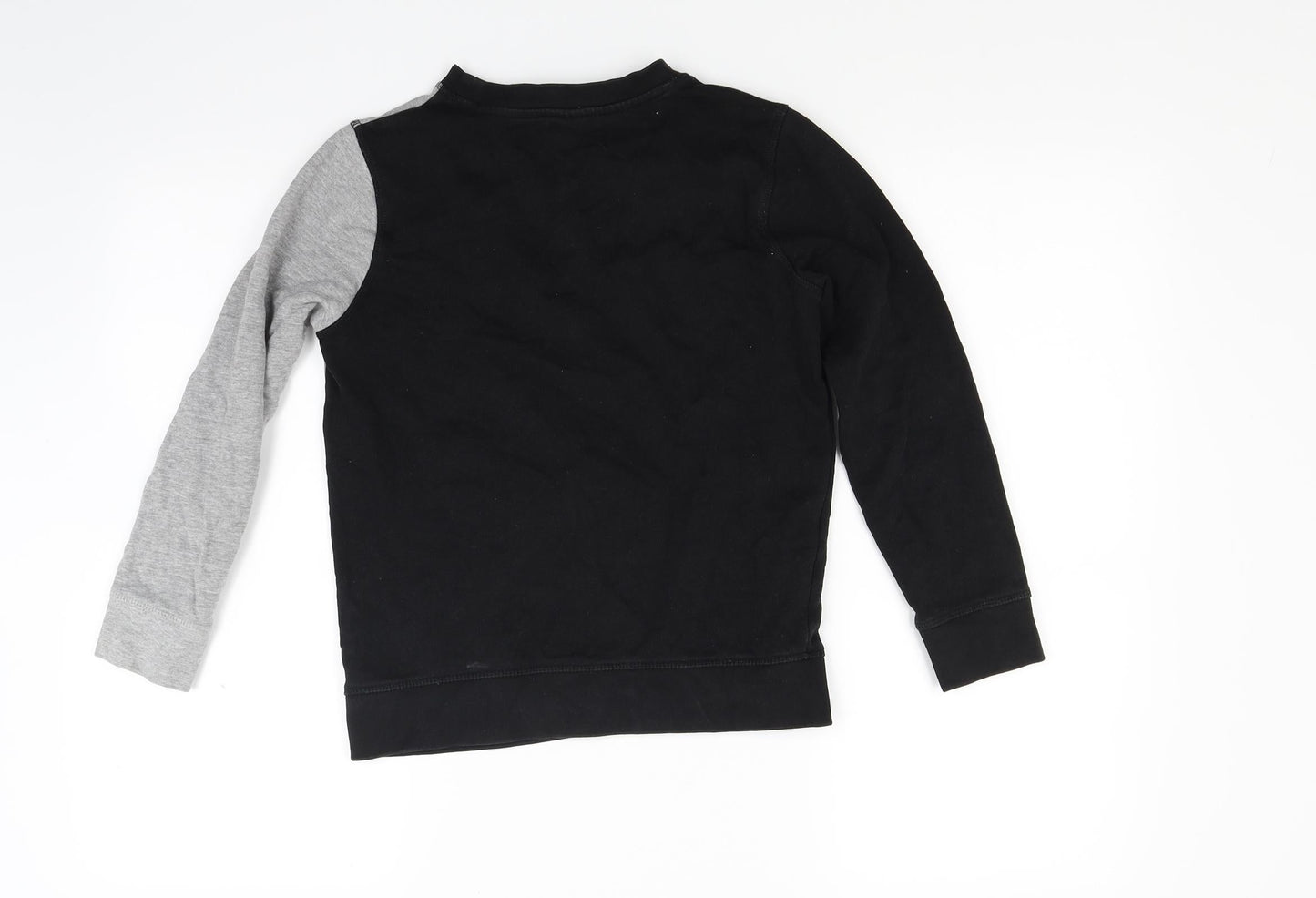 F&F Boys Black  Jacquard Pullover Sweatshirt Size 9-10 Years  - San Francisco
