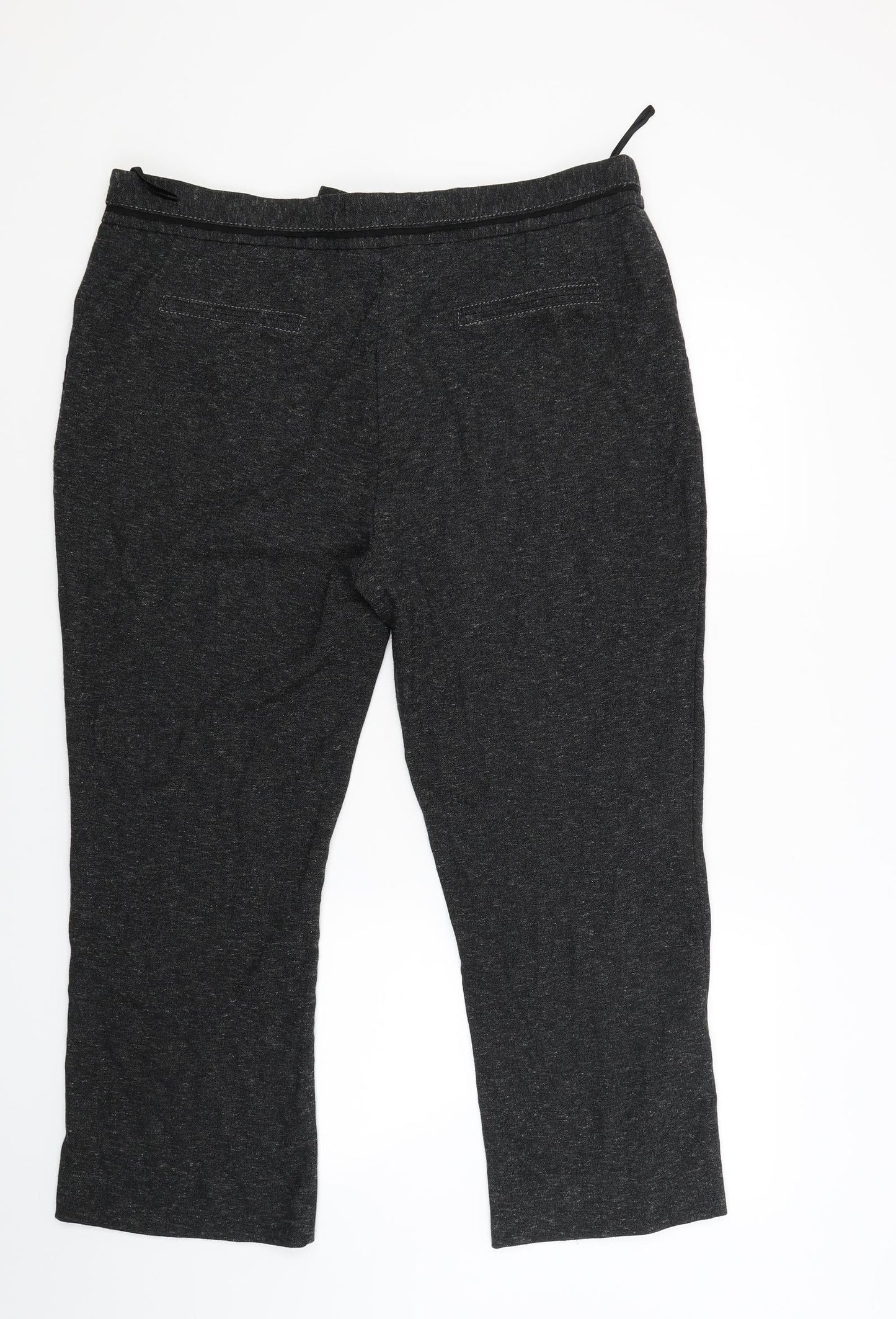 Per Una Womens Grey   Trousers  Size 18 L25 in