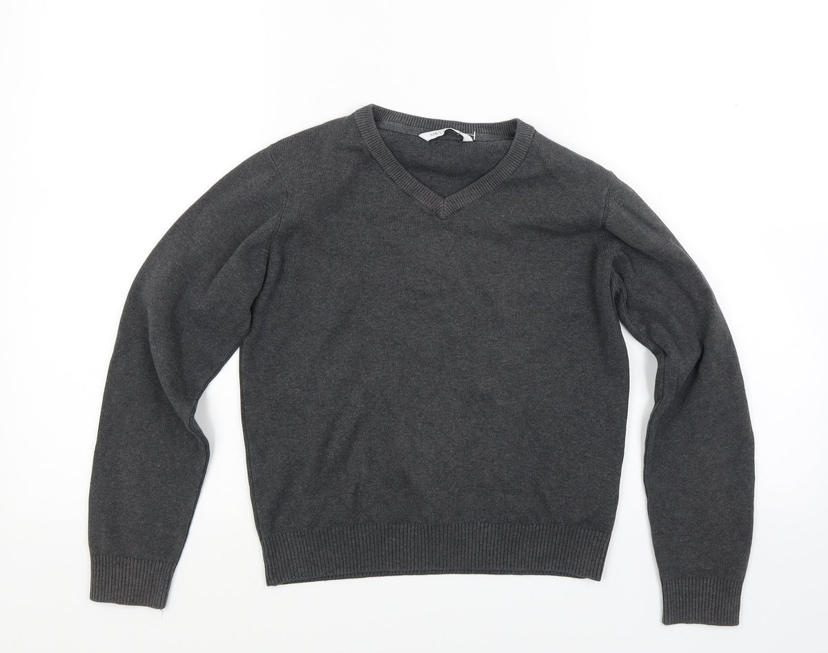 Marks & Spencer Boys Grey   Pullover Jumper Size 10 Years