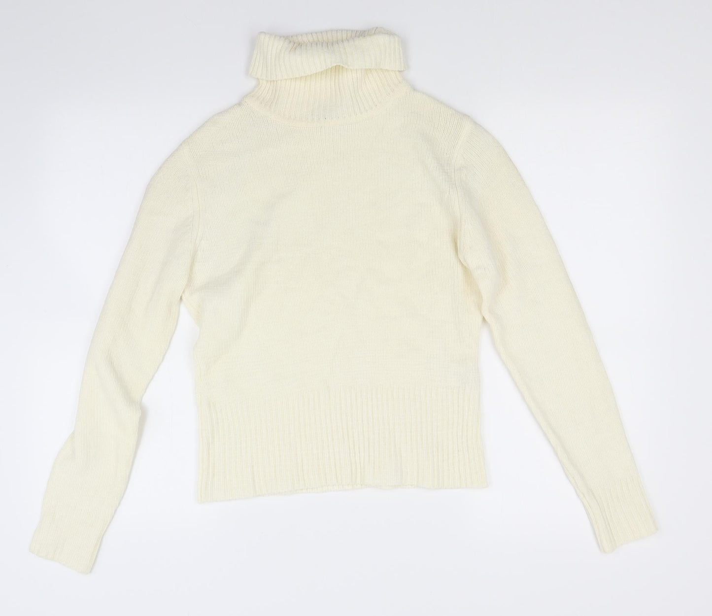 stmosphere Womens White  Knit Pullover Jumper Size 12