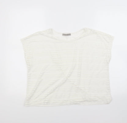 Primark Womens White   Basic T-Shirt Size 16