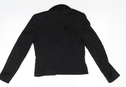 Womens UK Size 8 Divided Black Jacket