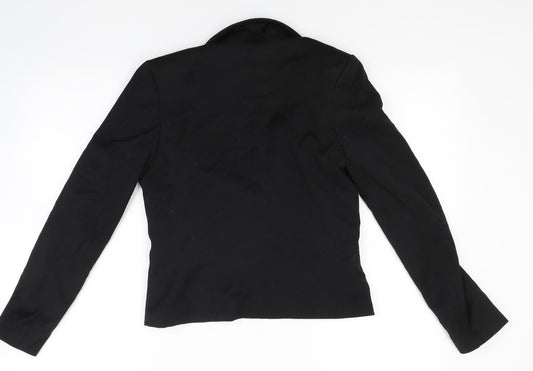 Womens UK Size 8 Divided Black Jacket