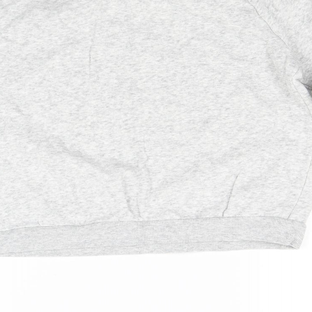 H&M Girls Grey  Jacquard Pullover Sweatshirt Size 11-12 Years  - UNICORN