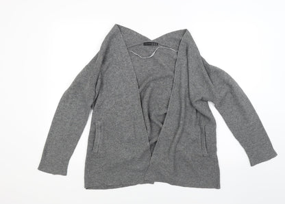 Atmosphere Womens Grey  Knit Cardigan Jumper Size S