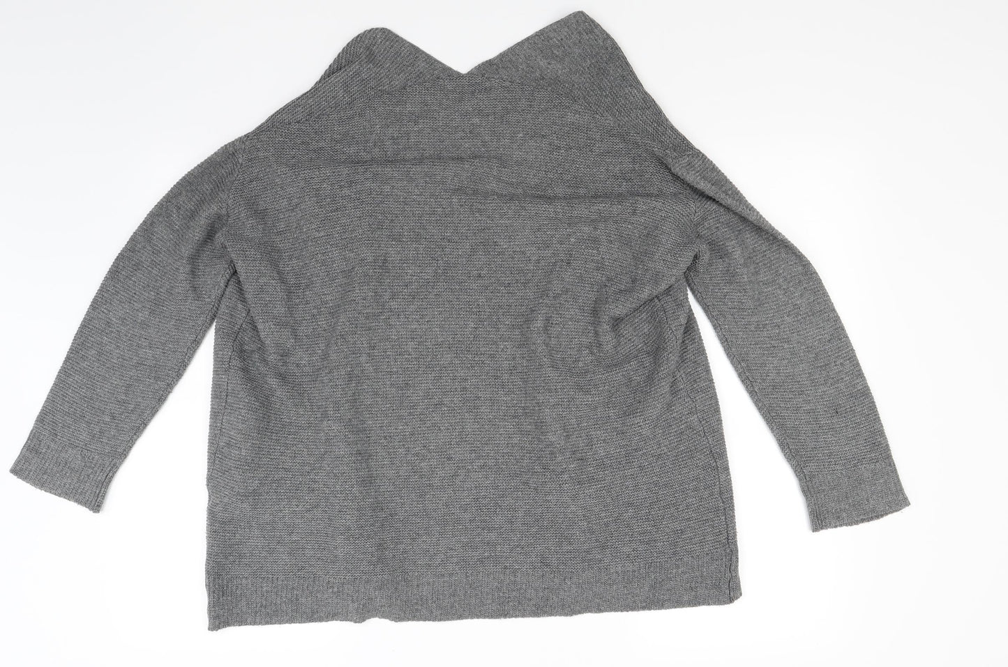 Atmosphere Womens Grey  Knit Cardigan Jumper Size S