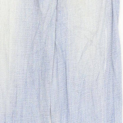 Miss Anna Womens Blue  Denim Straight Jeans Size 36 in L32 in