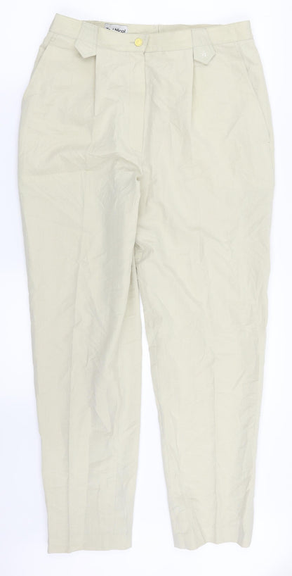 Ted Nicol Womens Beige   Cargo Trousers Size 38 in L28 in
