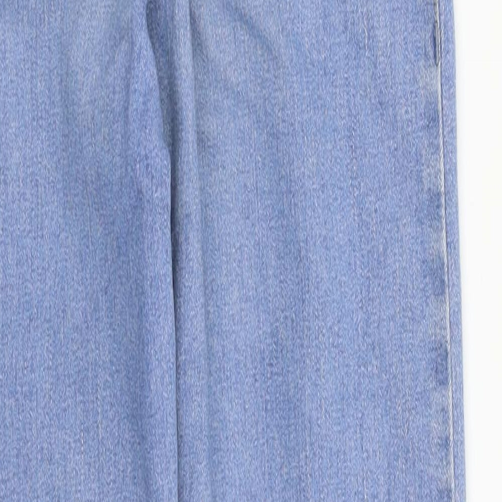 Topshop Womens Blue  Denim Skinny Jeans Size 25 in L30 in