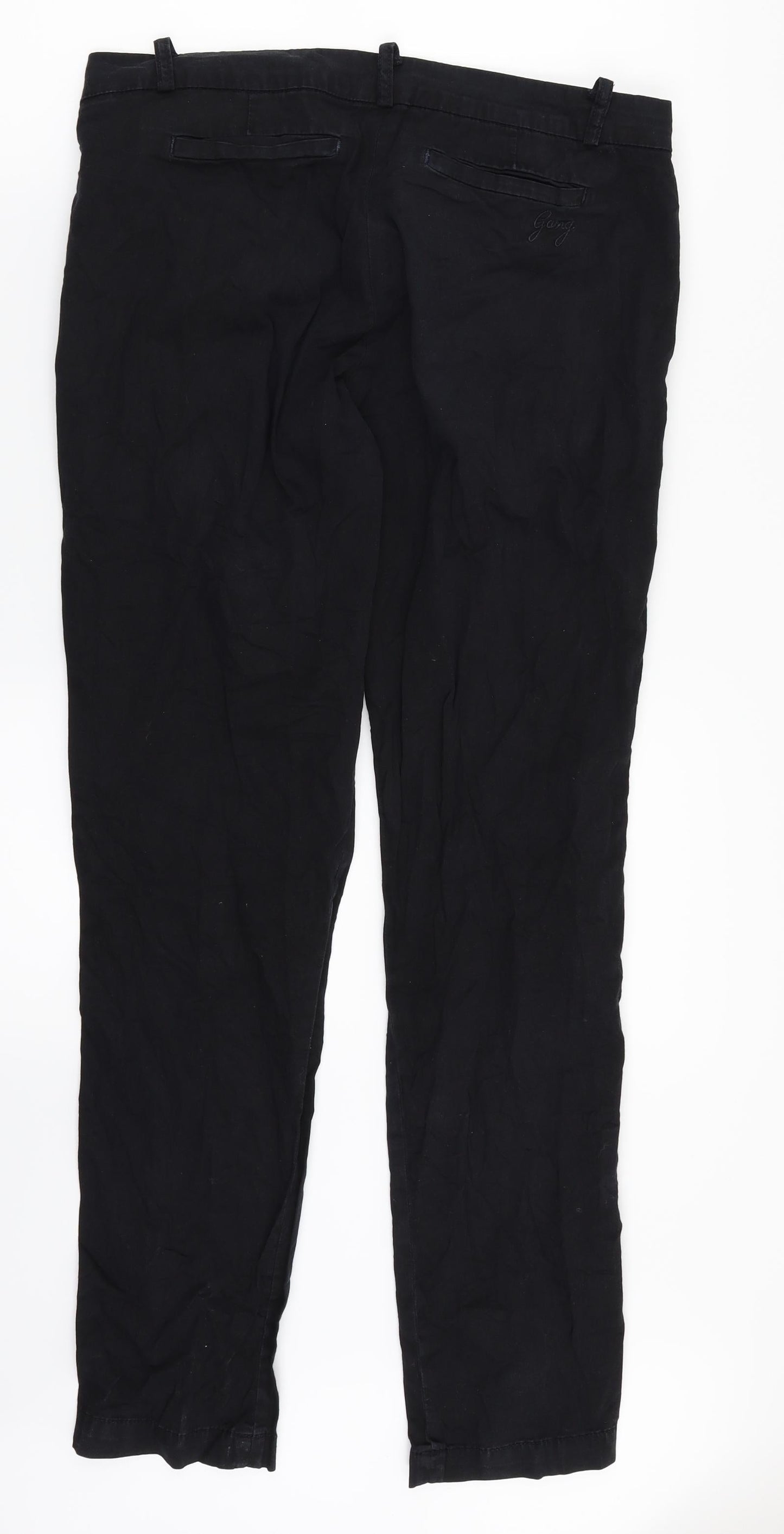Gang Womens Black   Cargo Trousers Size 28 in L30 in
