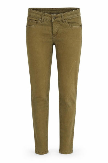 Womens UK Size 8 Pull&Bear Regular Fit Skinny Brown Jeans
