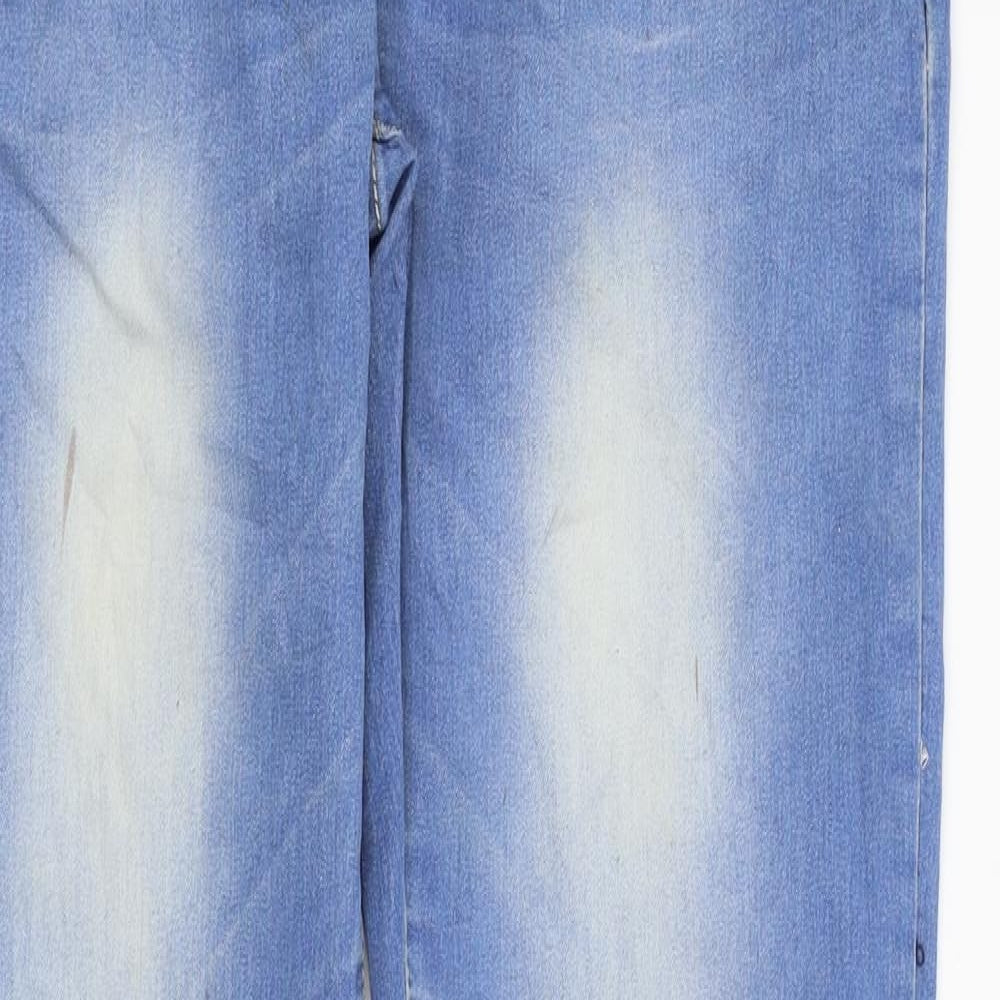 Miss Cherry Womens Blue  Denim Straight Jeans Size 29 in L30 in