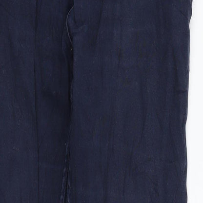 Womens UK Size 10 Preworn Regular Fit Skinny Blue Jeans