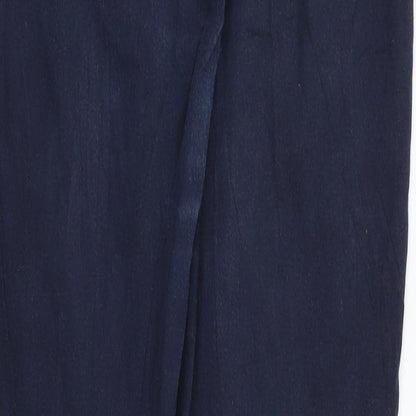 Womens UK Size 10 Preworn Regular Fit Skinny Blue Jeans