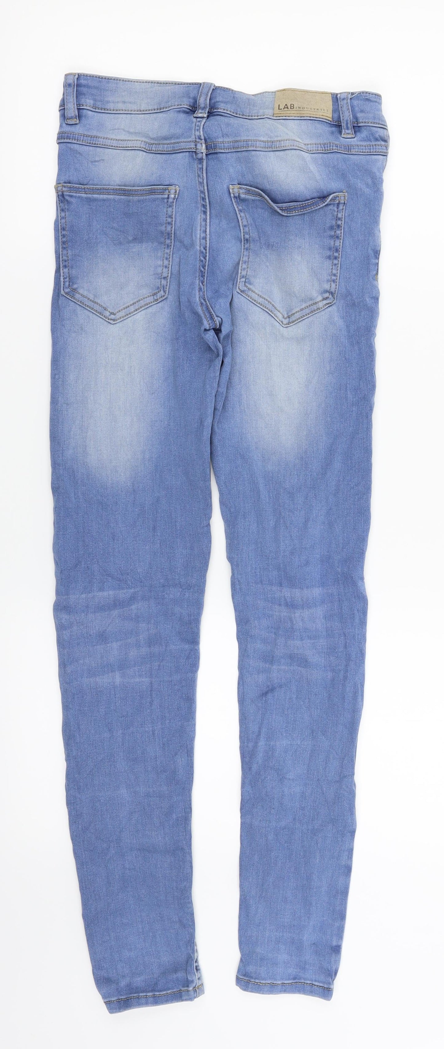 Lab Industries Girls Blue  Denim Skinny Jeans Size 12-13 Years